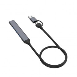 Hub 4 in 2 Usb-C 3.0 -2.0 STANDARD